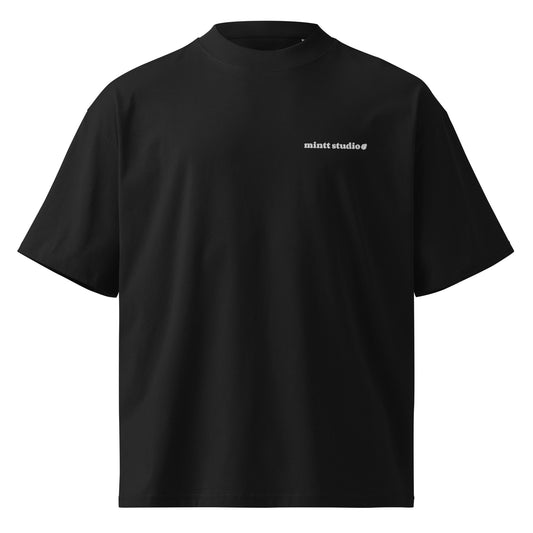 Mintt Studio Logo Black T-Shirt - mintt-studio